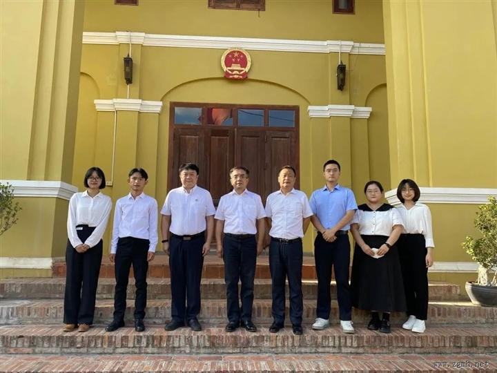 苏发努冯大学孔子学院2022年第二批中方志愿者教师拜会