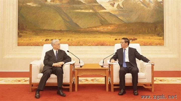 王予波会见中国国民党副主席夏立言一行